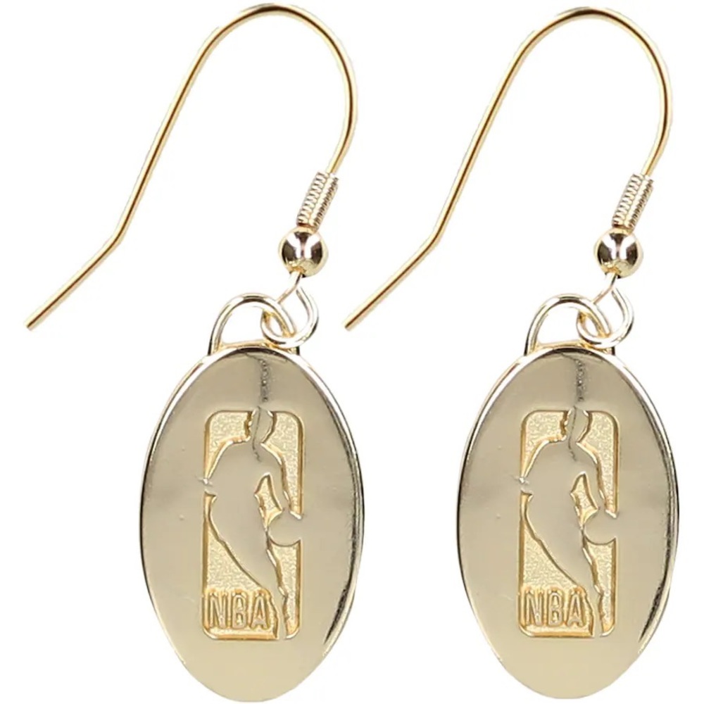 New NBA Oval Earrings by WinCraft for pierced ears